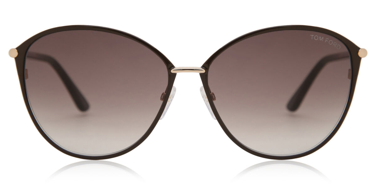 Photos - Sunglasses Tom Ford FT0320 PENELOPE 28F Women’s  Brown Size 59 