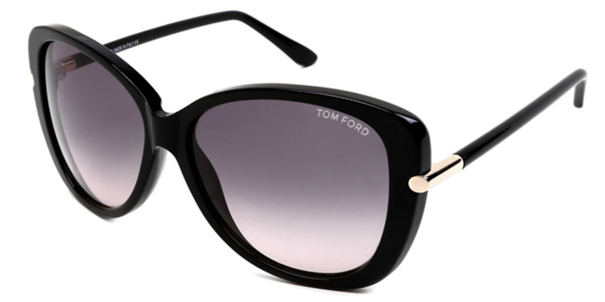 Tom Ford FT0324 LINDA 01B Sunglasses Black | VisionDirect Australia