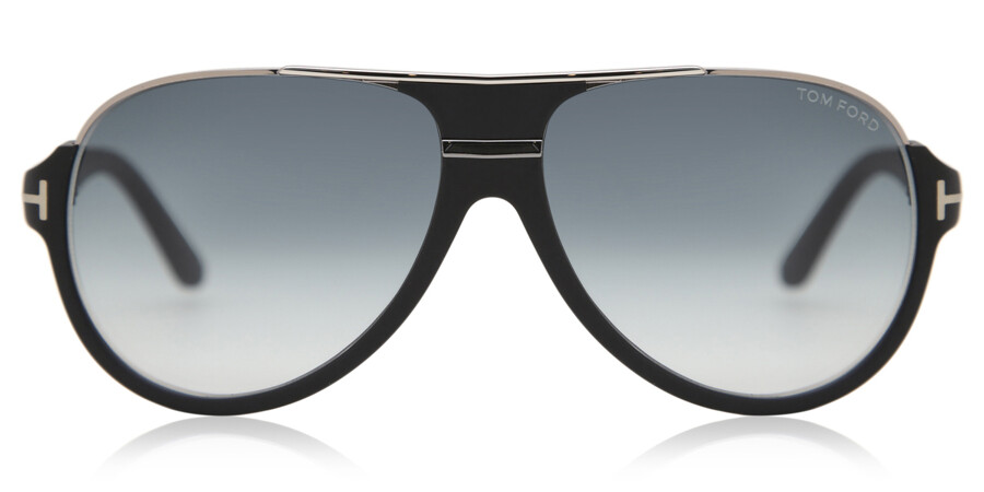 Tom Ford FT0334 DIMITRY 02W Sunglasses Black | VisionDirect Australia