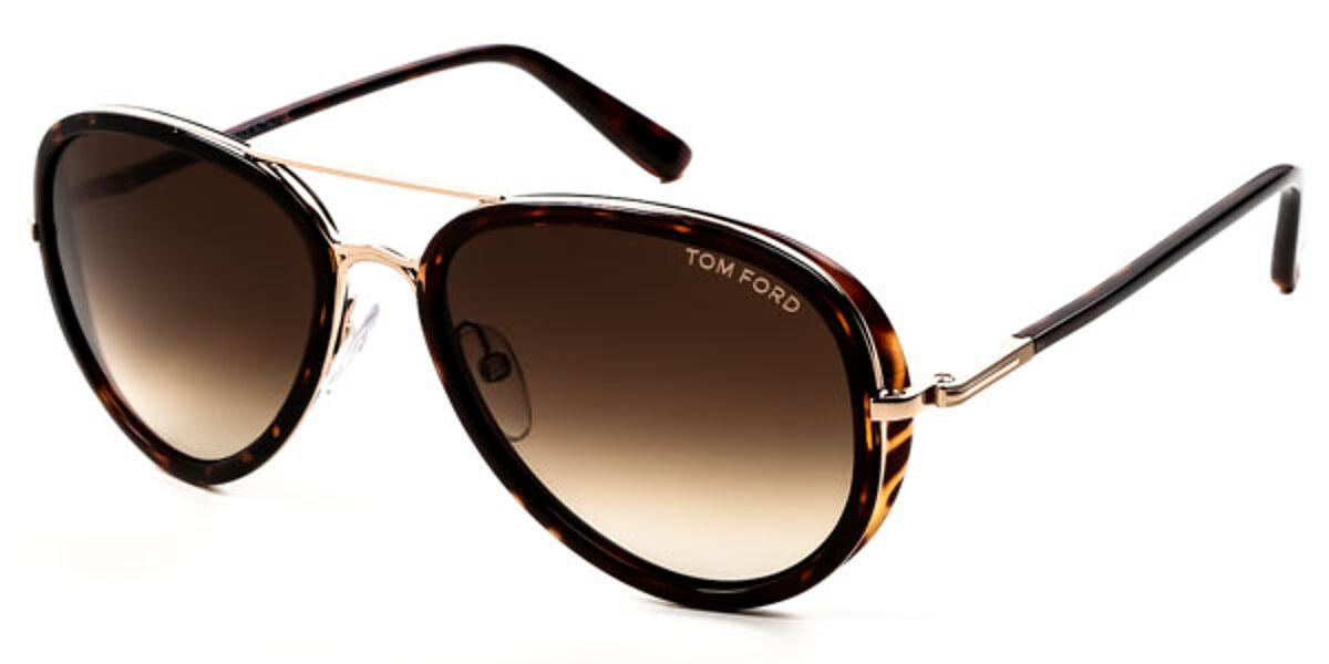 Tom Ford FT0341 MILES 28K Sunglasses Tortoiseshell | SmartBuyGlasses Canada