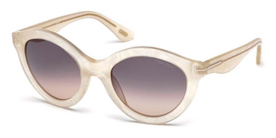 Tom Ford FT0359 CHIARA 21B Sunglasses White | SmartBuyGlasses Ireland