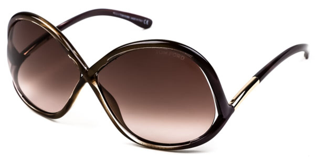 Tom Ford FT0372 IVANNA 69Z Sunglasses in Brown | SmartBuyGlasses USA