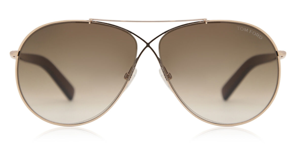 Tom Ford FT0374 EVA 28F Sunglasses Brown | SmartBuyGlasses UK