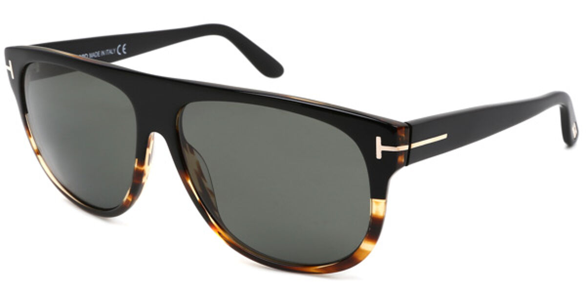 Tom Ford FT0375 KRISTEN Polarized 05R Sunglasses in Black | SmartBuyGlasses  USA