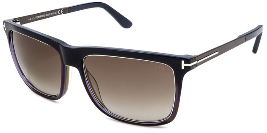 Tom Ford FT0392 KARLIE 92J Sunglasses in Blue | SmartBuyGlasses USA