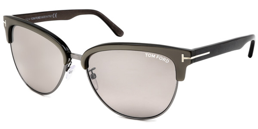 Tom Ford FT0368 FANY 57G Sunglasses Grey | SmartBuyGlasses UK