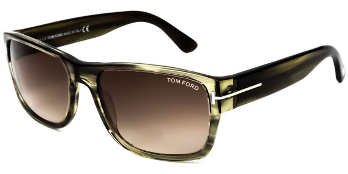 Tom Ford FT0445 MASON 95K Sunglasses Green | SmartBuyGlasses UK