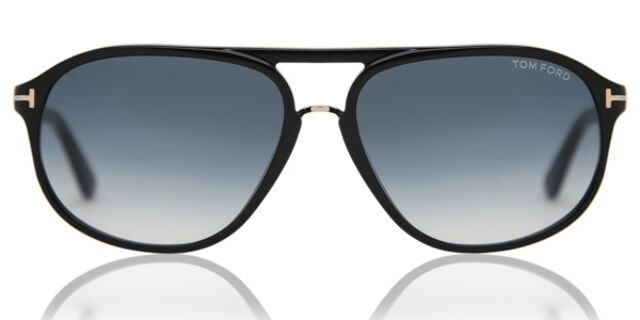 $390 Brand New 100% Auth Tom Ford  FT0447 Gradient Sunglasses Tom Ford Ft0447 Jacob L (60 - 15) with Blue lenses and Black  main image 4