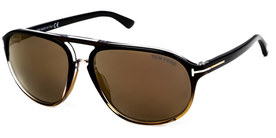 Tom Ford FT0447 JACOB 05C Sunglasses Yellow | SmartBuyGlasses Canada