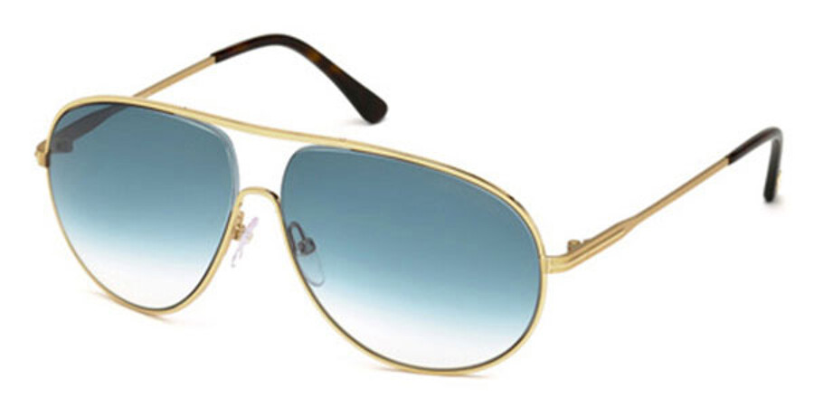 Tom Ford FT0450 CLIFF 28P Sunglasses in Gold | SmartBuyGlasses USA