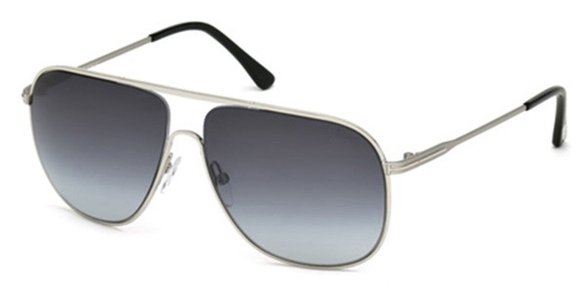 Tom Ford FT0451 DOMINIC 16W Sunglasses in Silver | SmartBuyGlasses USA