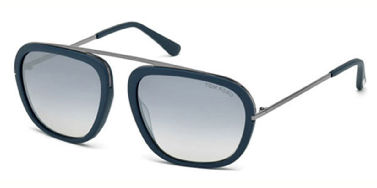 Tom Ford FT0453 JOHNSON 88C Sunglasses in White | SmartBuyGlasses USA