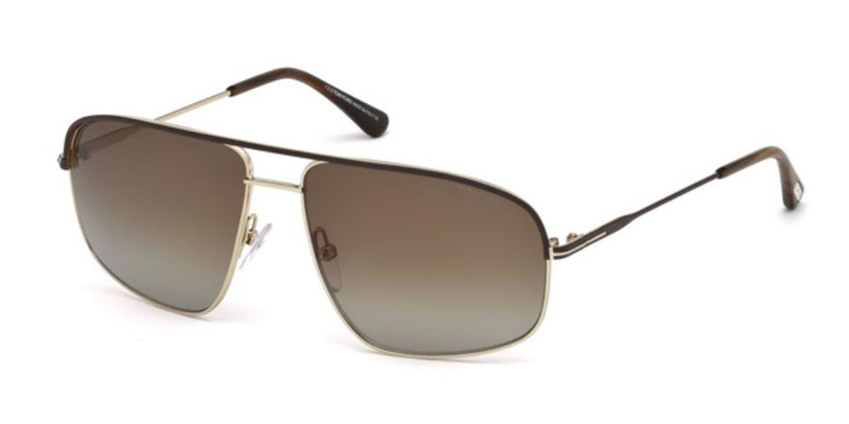 Tom Ford FT0467 Polarized 50H Sunglasses in Brown | SmartBuyGlasses USA