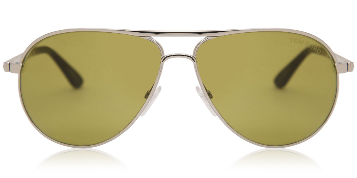 Tom Ford FT0144 MARKO 18N Sunglasses Silver | VisionDirect Australia