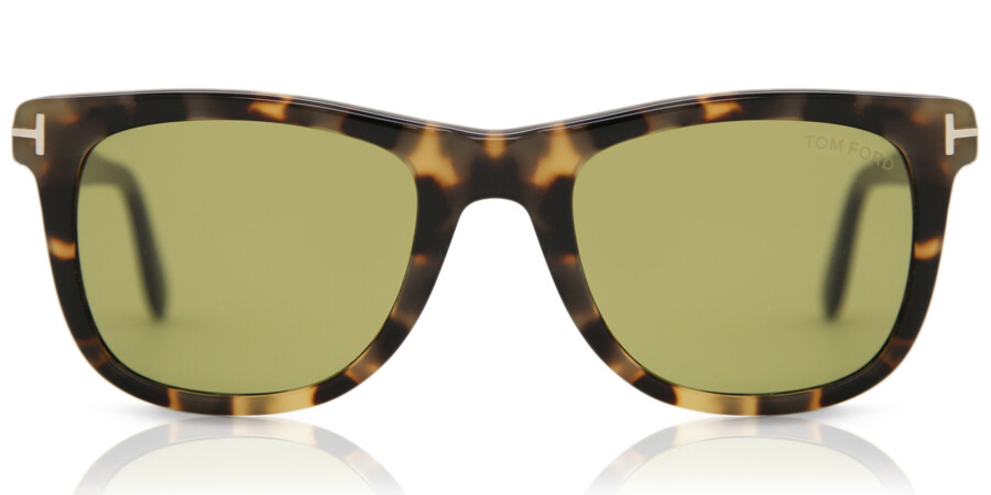 Tom Ford FT0336 LEO 55N Sunglasses Brown | VisionDirect Australia