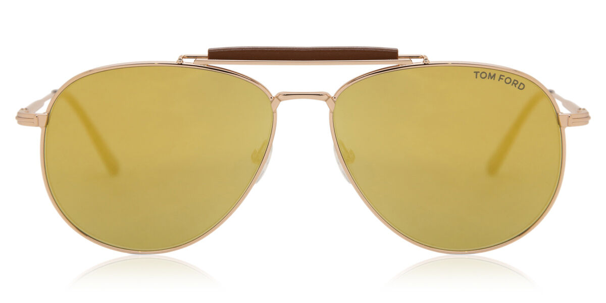 Tom Ford FT0536 SEAN 28G Sunglasses Rose Gold | SmartBuyGlasses New Zealand