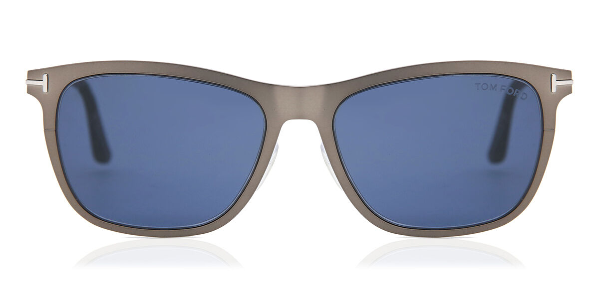 Tom Ford FT0526 ALASDHAIR 15V Sunglasses Matte Ruthenium | SmartBuyGlasses  UK