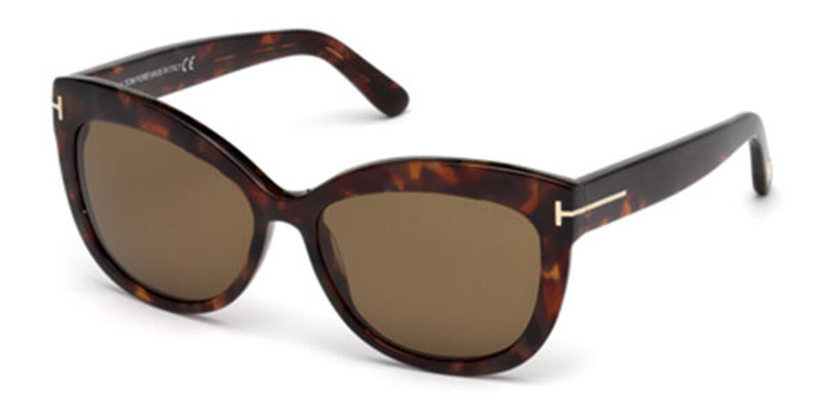 Tom Ford FT0524 ALISTAIR Polarized 54H Sunglasses in Tortoiseshell |  SmartBuyGlasses USA