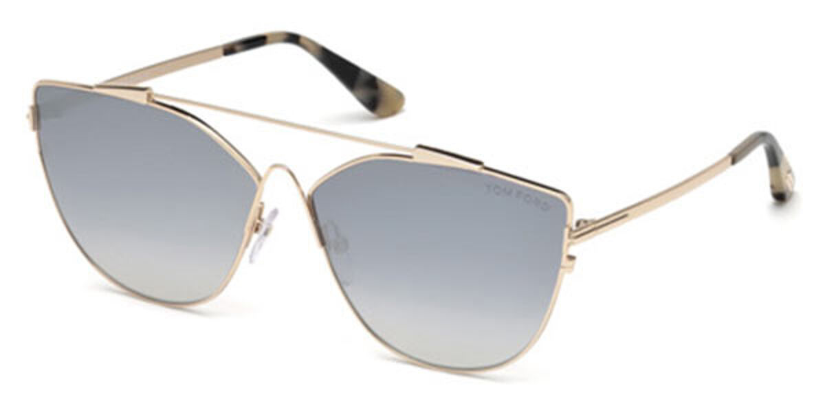 Tom Ford FT0563 JACQUELYN-02 28C Sunglasses in Gold | SmartBuyGlasses USA