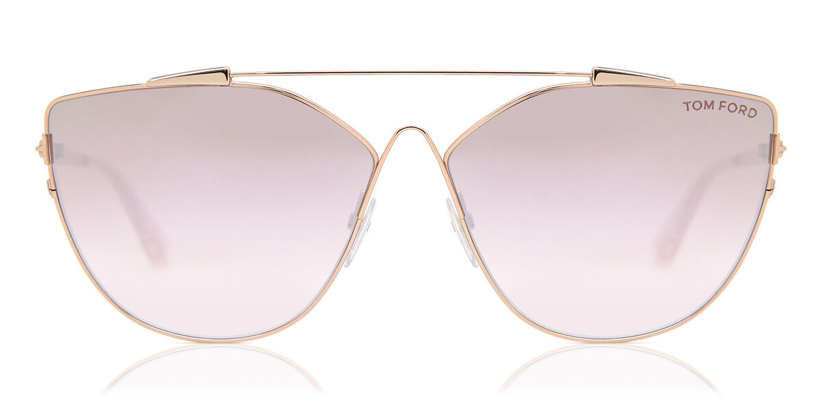 Tom Ford FT0563 JACQUELYN-02 33Z Sunglasses Gold | SmartBuyGlasses UK