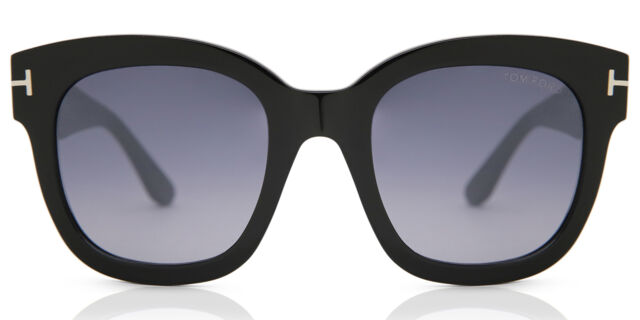 Tom Ford FT0613 BEATRIX-02 01C Square Black Sunglasses  display picture 1