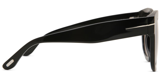Tom Ford FT0613 BEATRIX-02 01C Square Black Sunglasses  display picture 1