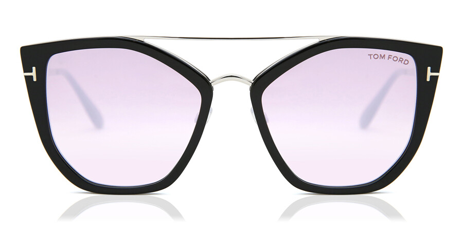 Tom Ford FT0648 DAHLIA-02 01Z Sunglasses Black | SmartBuyGlasses Canada