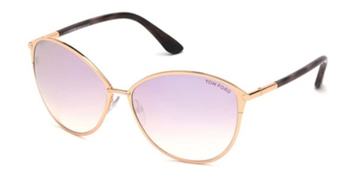 Tom Ford FT0320 PENELOPE 28Z Sunglasses in Gold | SmartBuyGlasses USA