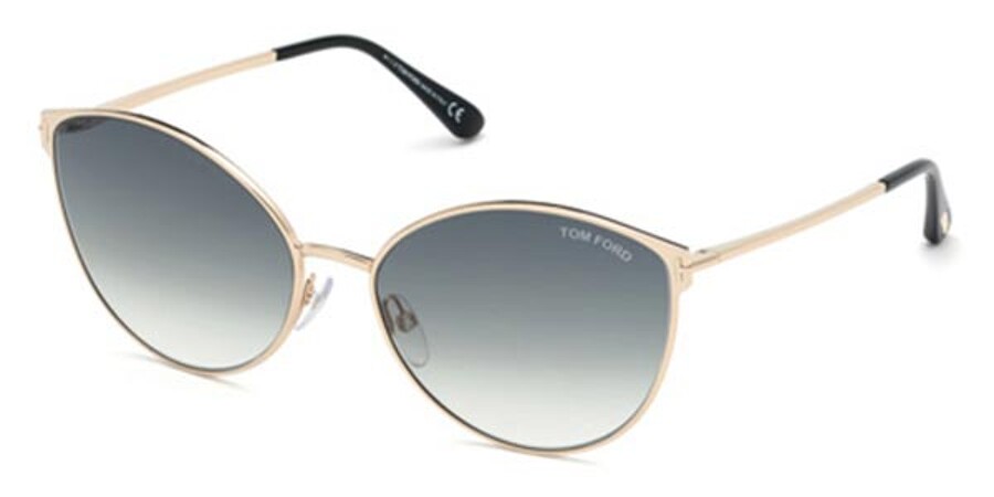 Tom Ford FT0654 ZEILA 28B Sunglasses Gold | SmartBuyGlasses UK