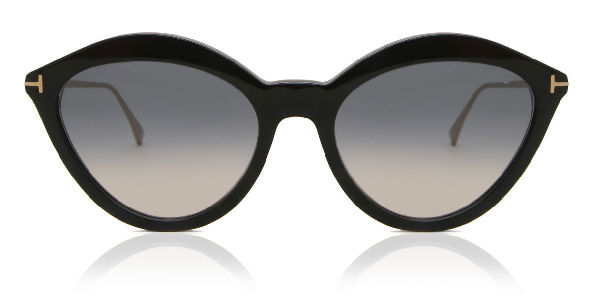 Tom Ford FT0663 CHLOE 01B Sunglasses in Black | SmartBuyGlasses USA