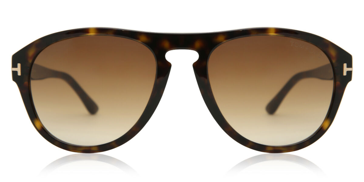 Tom Ford FT0677 AUSTIN-02 52F Sunglasses in Tortoiseshell | SmartBuyGlasses  USA