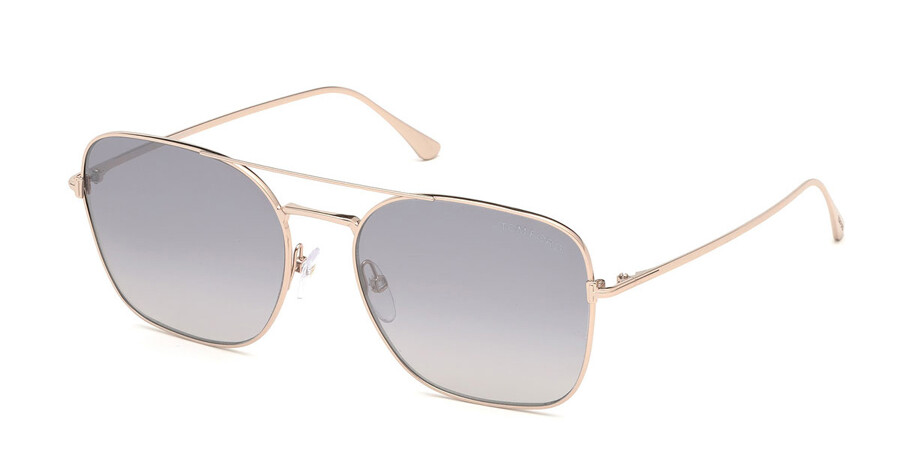 Tom Ford FT0680 DYLAN-02 28C Sunglasses Gold | SmartBuyGlasses India