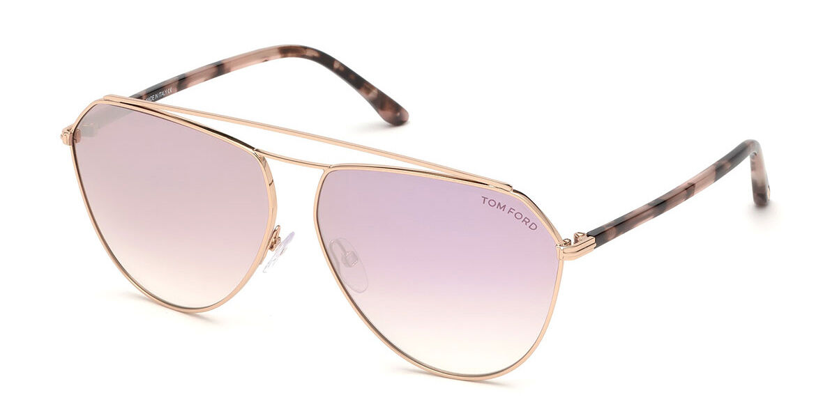 Tom Ford FT0681 BINX 28Z Sunglasses Gold | SmartBuyGlasses UK