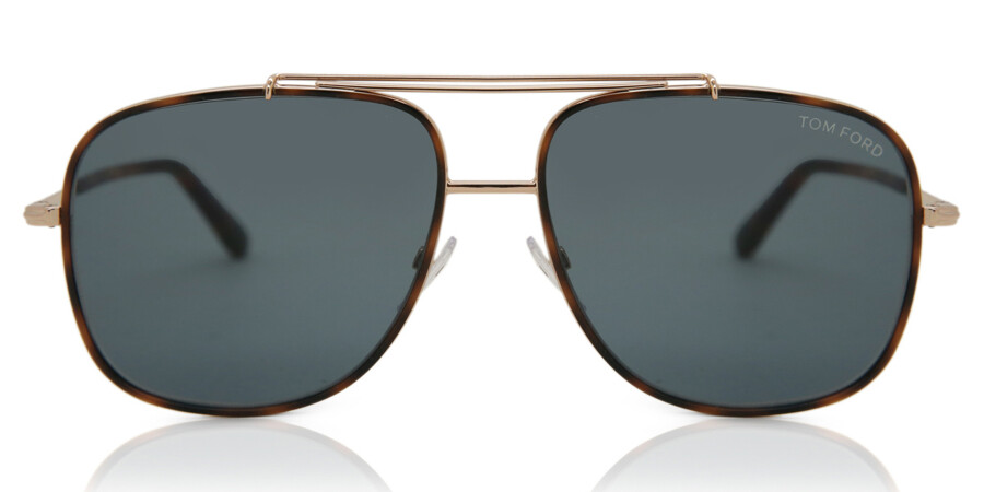 Tom Ford FT0693 BENTON 28V Sunglasses Tortoise/Gold | SmartBuyGlasses Canada