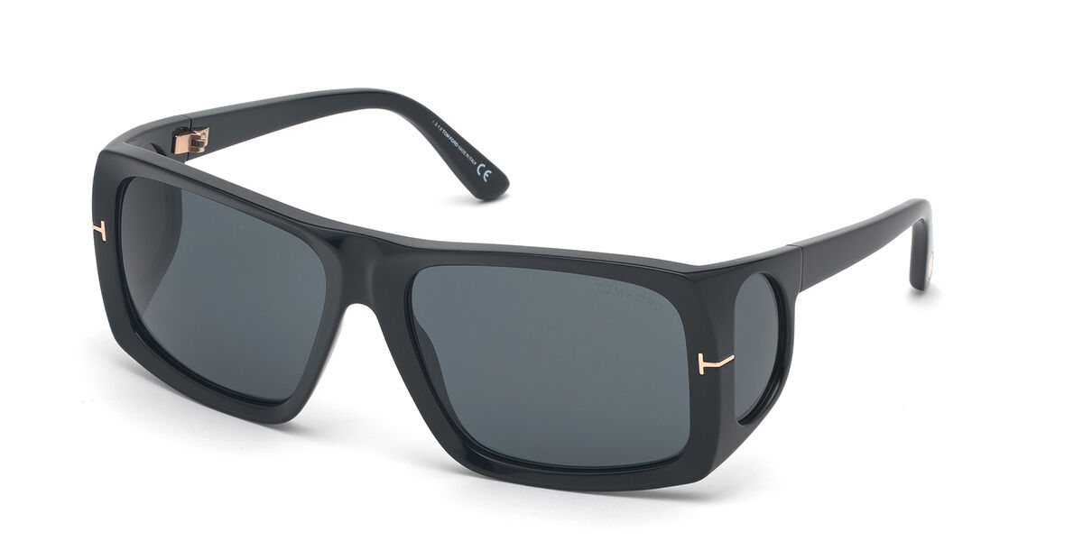 Tom Ford FT0730 RIZZO 01A Sunglasses Black | VisionDirect Australia