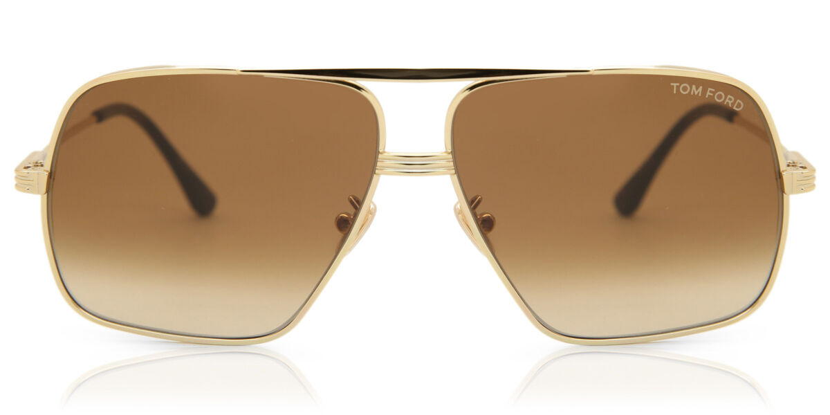 Tom Ford FT0735-H FRANKIE 30F Sunglasses in Gold | SmartBuyGlasses USA