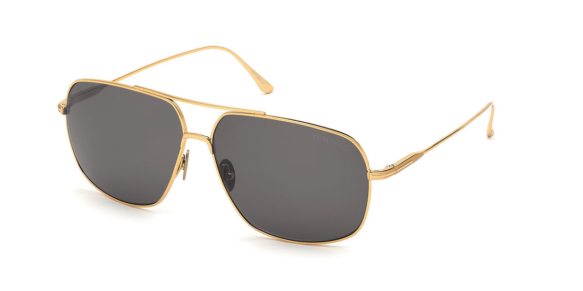 Tom Ford FT0746 JOHN 02 30A Sunglasses Bright Golden VisionDirect Australia