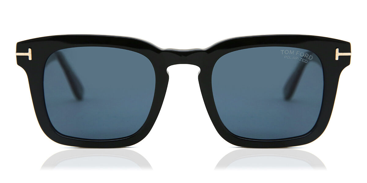 Photos - Sunglasses Tom Ford FT0751 DAX 01V Men's  Black Size 50 