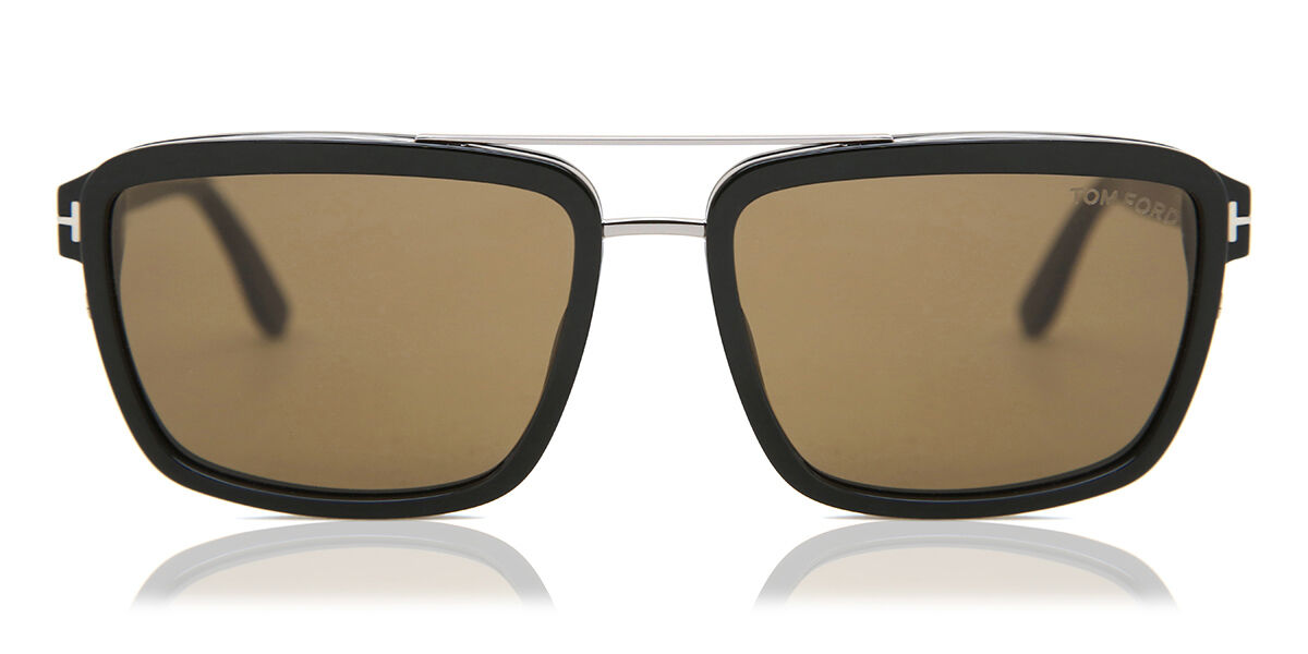 FT1047-P サングラス Striped Brown Horn | SmartBuyGlasses JP