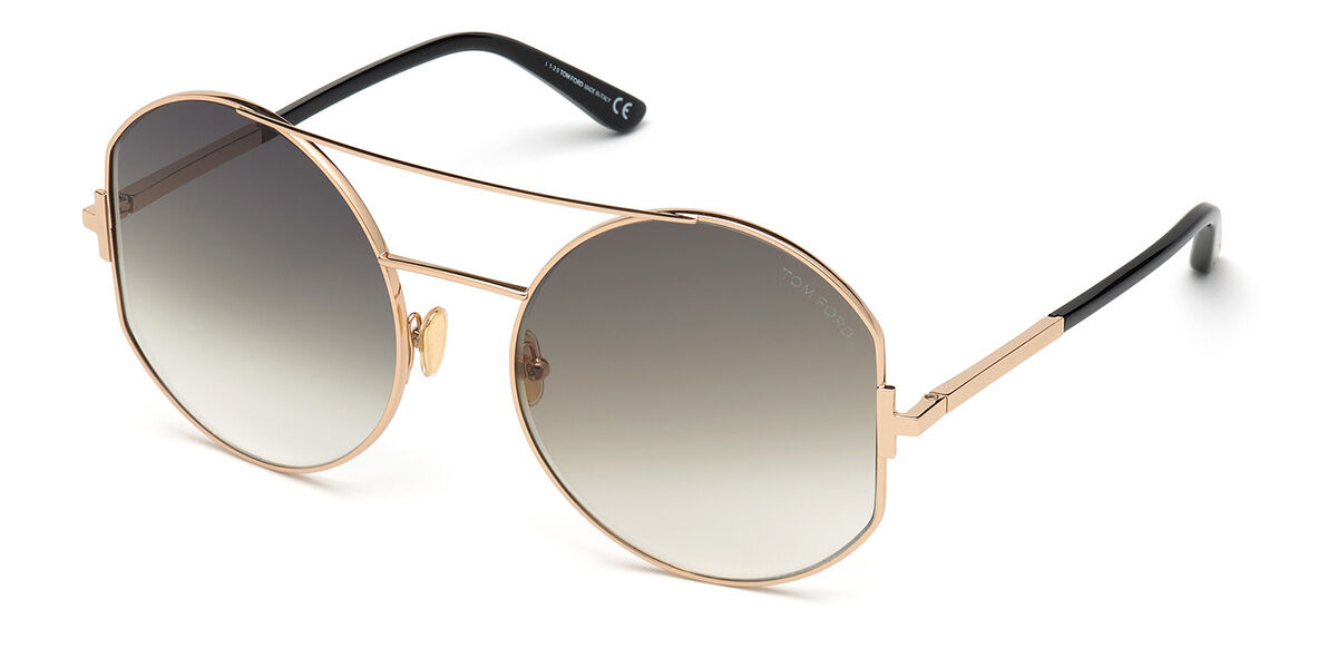 Tom Ford FT0782 DOLLY 28B Goldene Damen Sonnenbrillen