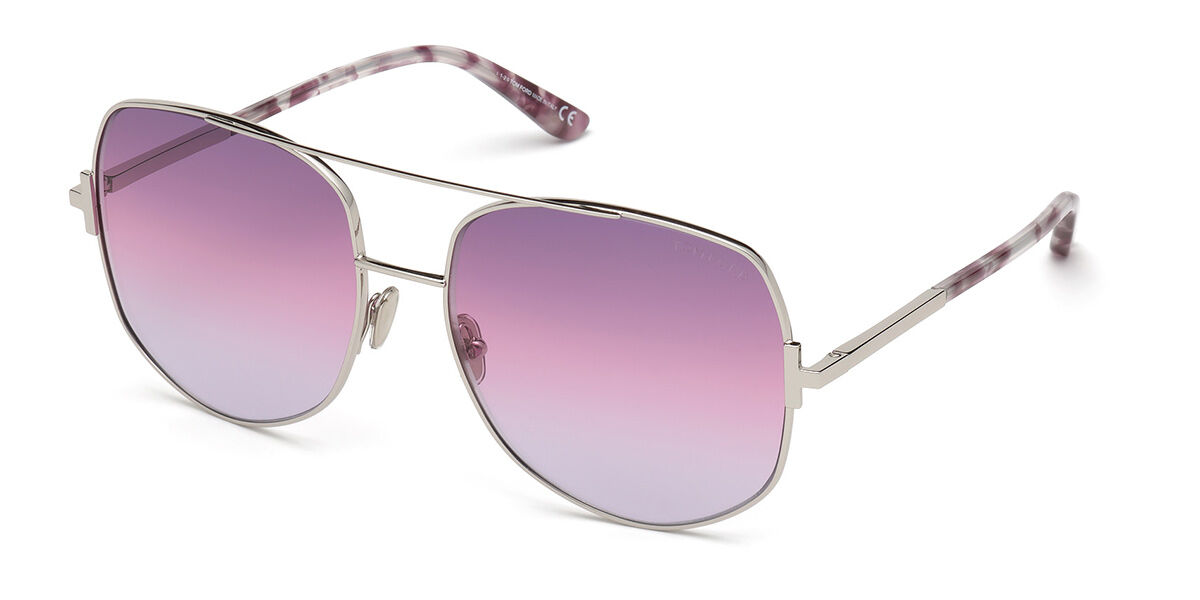 Tom Ford FT0783 LENNOX 16Y Sunglasses Silver | VisionDirect Australia