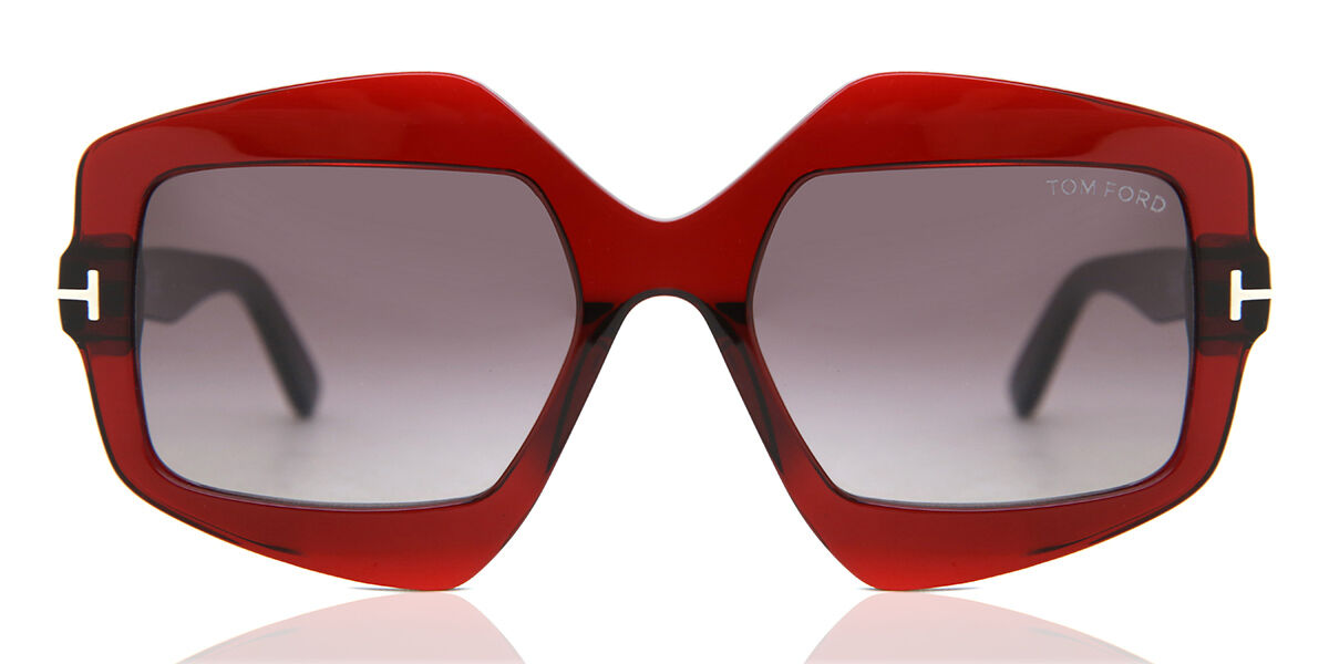 tom ford burgundy sunglasses