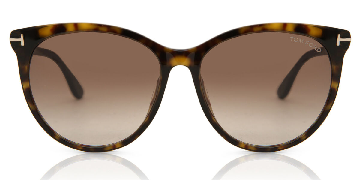 Tom Ford FT0787 MAXIM 52F Sunglasses Dark Havana | VisionDirect Australia