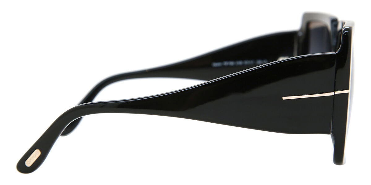 TOMFORD クインサンクラス FT0790 01B FT0790 QUINN sunglasses Glossy Black | SmartBuyGlasses US