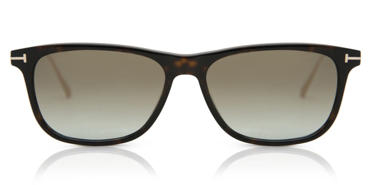 Tom Ford FT0813 CALEB 52G Sunglasses Dark Havana | VisionDirect Australia