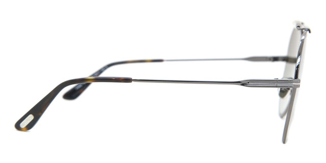Tom Ford FT0818 HOLDEN 08G Pilot Shiny Anthracite Sunglasses  display picture 1