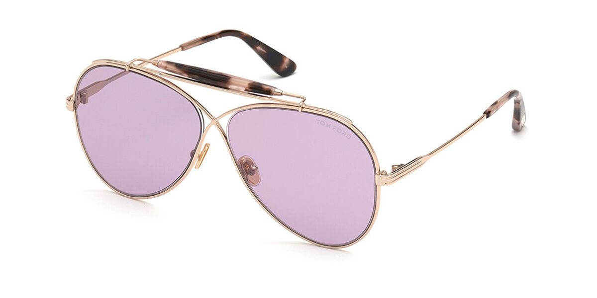 Tom Ford FT0818 HOLDEN 28Z Sunglasses Shiny Rose Gold | VisionDirect  Australia