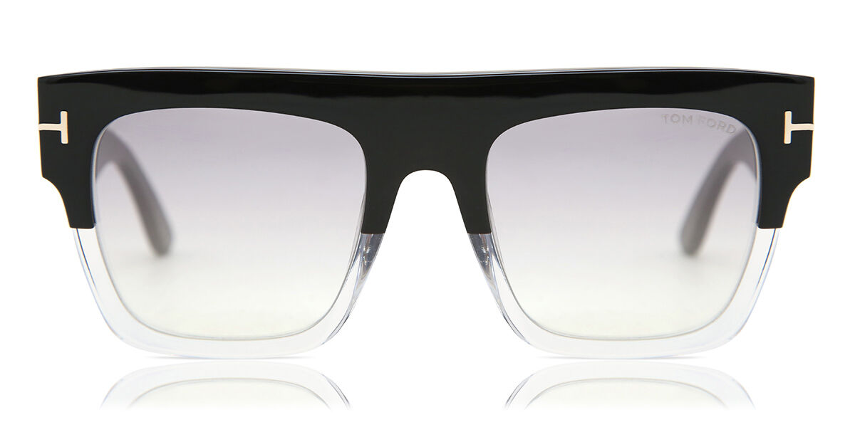 Tom Ford FT0847/S Renee 05C Sunglasses Black Clear | SmartBuyGlasses Canada