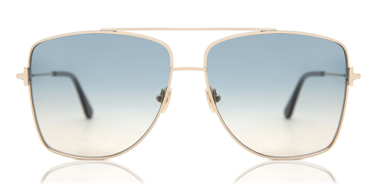 Tom Ford FT0838 REGGIE 28W Sunglasses Shiny Rose Gold | VisionDirect  Australia