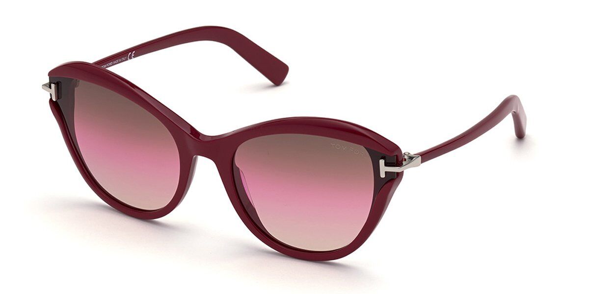 tom ford burgundy sunglasses